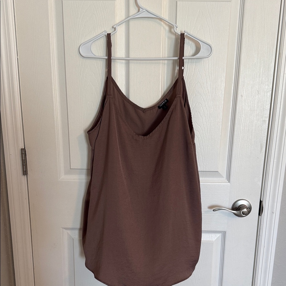 Torrid Brown Camisole Top